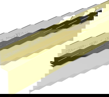 Mexen Line-B priekinė dušo padėklo juosta 130 cm, auksinė - 185003130U