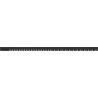 Mexen Line-B priekinė dušo bazės juosta 130 cm, juoda - 187003130U