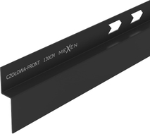 Mexen Line-B priekinė dušo bazės juosta 130 cm, juoda - 187003130U