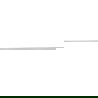 Mexen Line-B grindų nuolydžio juostelė 120 cm kairė, inox - 181001120L
