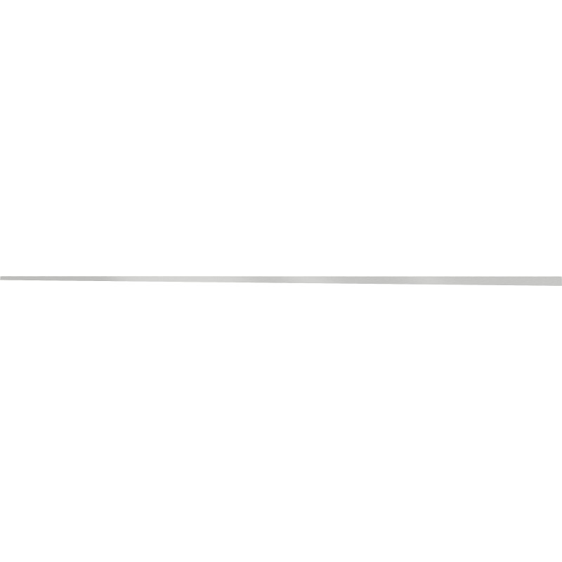 Mexen Line-B grindų nuolydžio juosta 180 cm kairė, inox - 181001180L