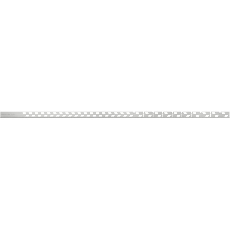 Mexen Line-B nuskleistas grindjuostis 120 cm dešinė, nerūdijantis plienas - 181001120R