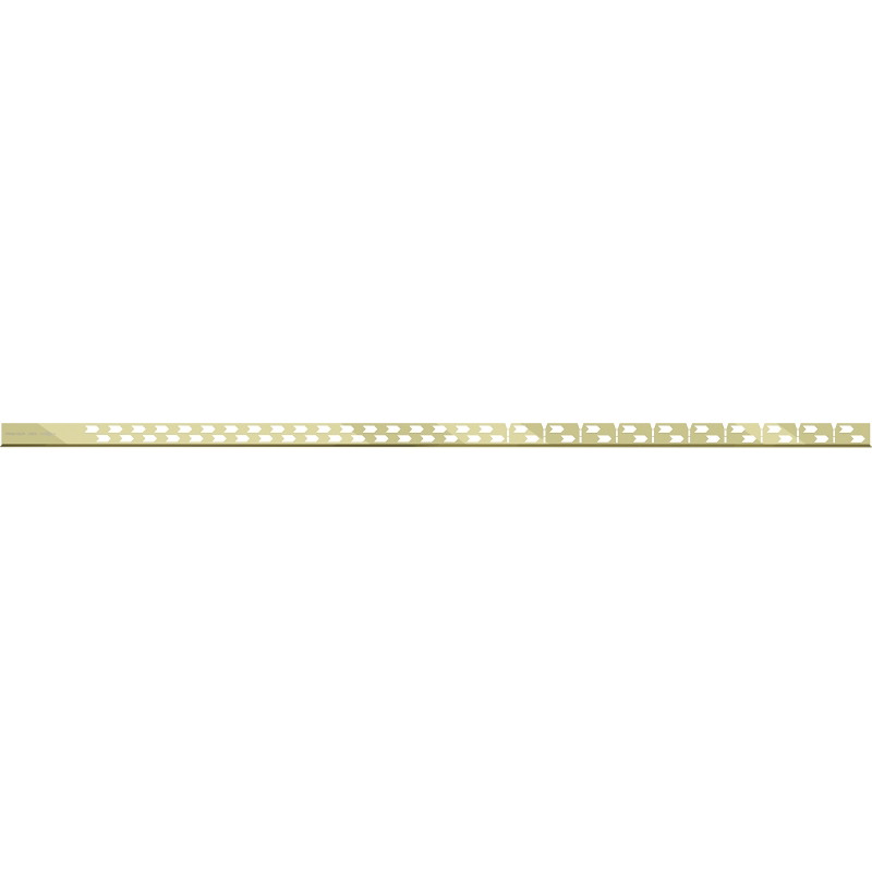 Mexen Line-B grindjuostė su nuolydžiu 120 cm dešinė, auksinė - 185001120R