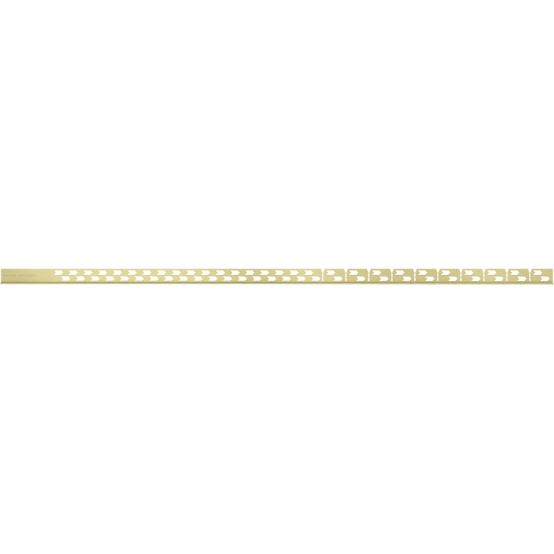 Mexen Line-B grindjuoste, 120 cm, dešinė, auksinė šukuota - 185501120R