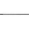 Mexen Line-B nuolydžio grindų juosta 120 cm dešinė, juoda - 187001120R