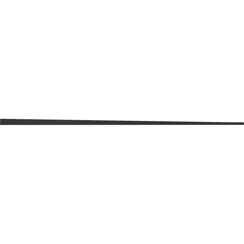Mexen Line-B nuolydžio grindų juosta 120 cm dešinė, juoda - 187001120R
