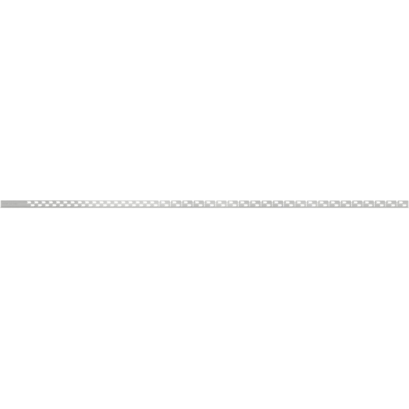 Mexen Line-B nuolydžio grindjuostė 180 cm dešinė, inox - 181001180R