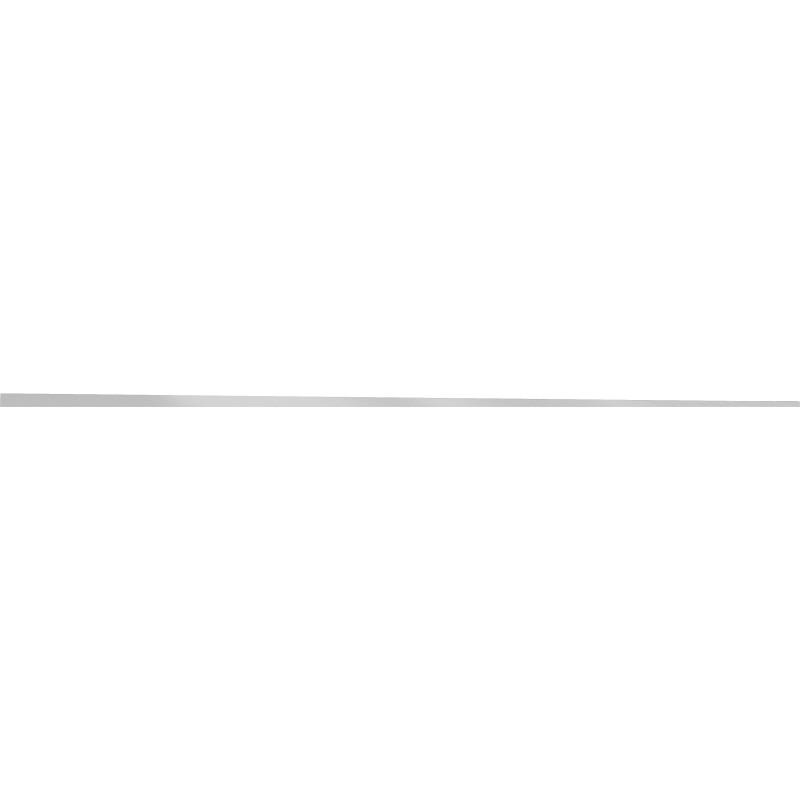Mexen Line-B nuolydžio grindjuostė 180 cm dešinė, inox - 181001180R