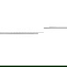 Mexen Line-B stiklo nuolydžio juostelė 120 cm dešinė, nerūdijanti plienas - 181004120R
