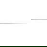 Mexen Line-B stiklo nuolydžio juostelė 120 cm dešinė, nerūdijanti plienas - 181004120R