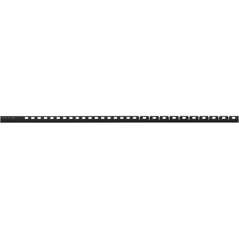 Mexen Line-B 120 cm dešinė stiklo nuolydžio juosta, juoda - 187004120R
