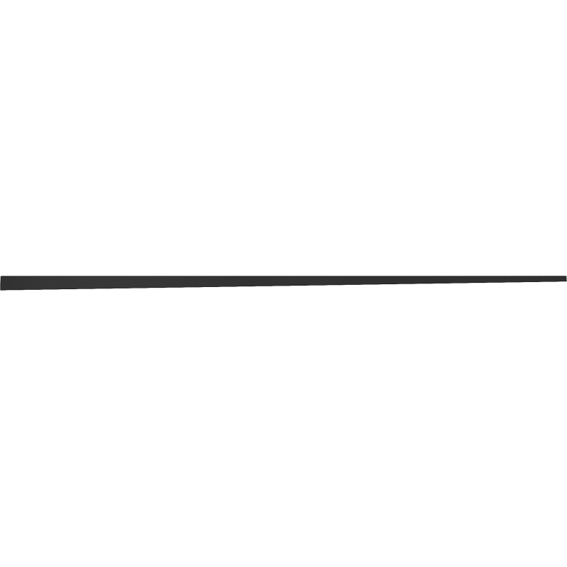 Mexen Line-B 120 cm dešinė stiklo nuolydžio juosta, juoda - 187004120R