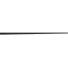 Mexen Line-B griovelio juosta stiklui 120 cm dešinėje, juoda - 187004120R