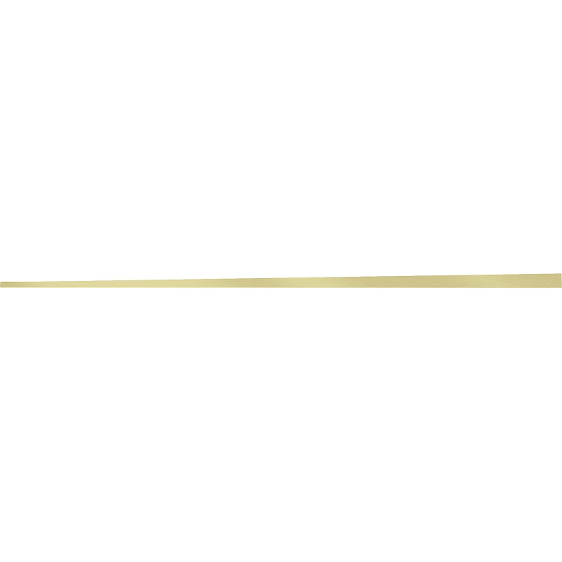 Mexen Line-B nuožulnus stiklo profilis 120 cm kairysis, auksinė šepetėlis - 185504120L