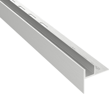 Mexen Line-B nuolydžio juosta stiklui 180 cm, kairė, inox - 181004180L