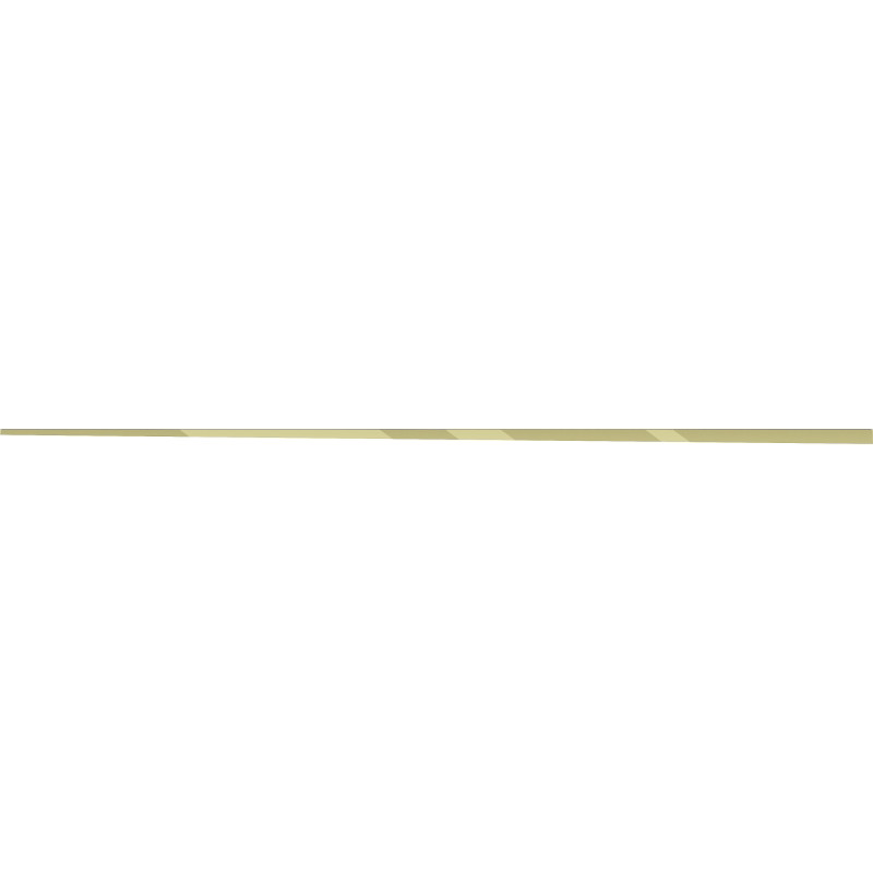 Mexen Line-B nusileidžianti juosta stiklui 180 cm kairė, auksinė - 185004180L