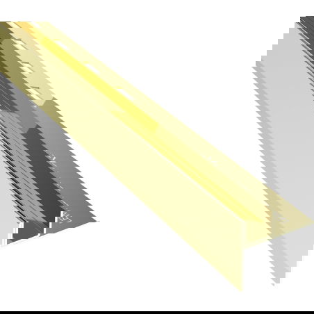 Mexen Line-B; stiklo nuolydžio juosta 180 cm kairė, auksinė - 185004180L