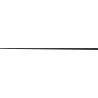 Mexen Line-B nuolaidinis profilis stiklui 180 cm kairė, juodas - 187004180L