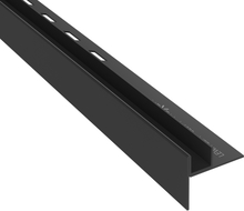 Mexen Line-B nuolaidinis profilis stiklui 180 cm kairė, juodas - 187004180L