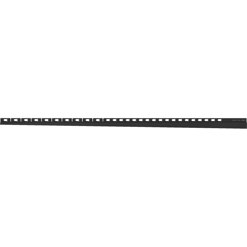 Mexen Line-B prie sienos esantis nuolydžio juosta 120 cm kairė, juoda - 187002120L
