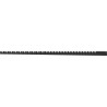 Mexen Line-B prie sienos esantis nuolydžio juosta 120 cm kairė, juoda - 187002120L