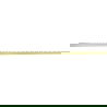 Mexen Line-B nuolydžio juosta prie sienos 120 cm dešinė, auksinė šlifuota - 185502120R