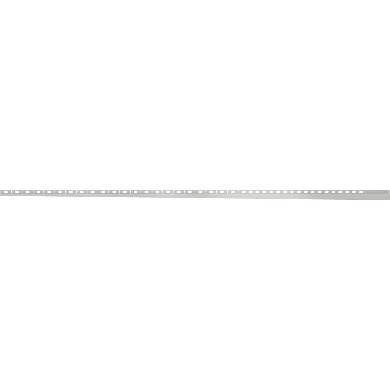 Mexen Line-B sieninė nuolydžio juosta 180 cm kairė, inox - 181002180L