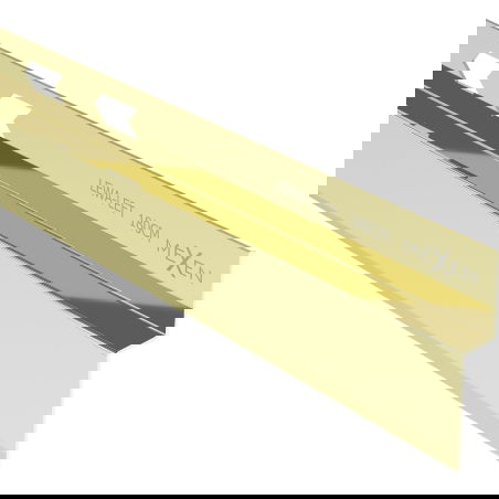 Mexen Line-B sieninė nuožulni juosta 180 cm kairinė, auksinė - 185002180L