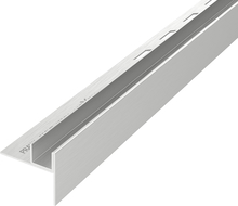 Mexen Line-B stiklo palangės profiliavimas 180 cm kairė, inox - 181004180R