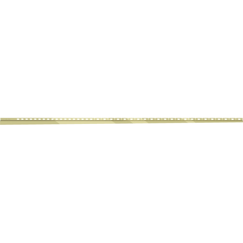 Mexen Line-B siena įlinkio juosta prie sienos 180 cm dešinė, auksinė - 185002180R