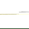 Mexen Line-B sieninė nuolydžio juosta 180 cm dešinė, auksinė - 185002180R