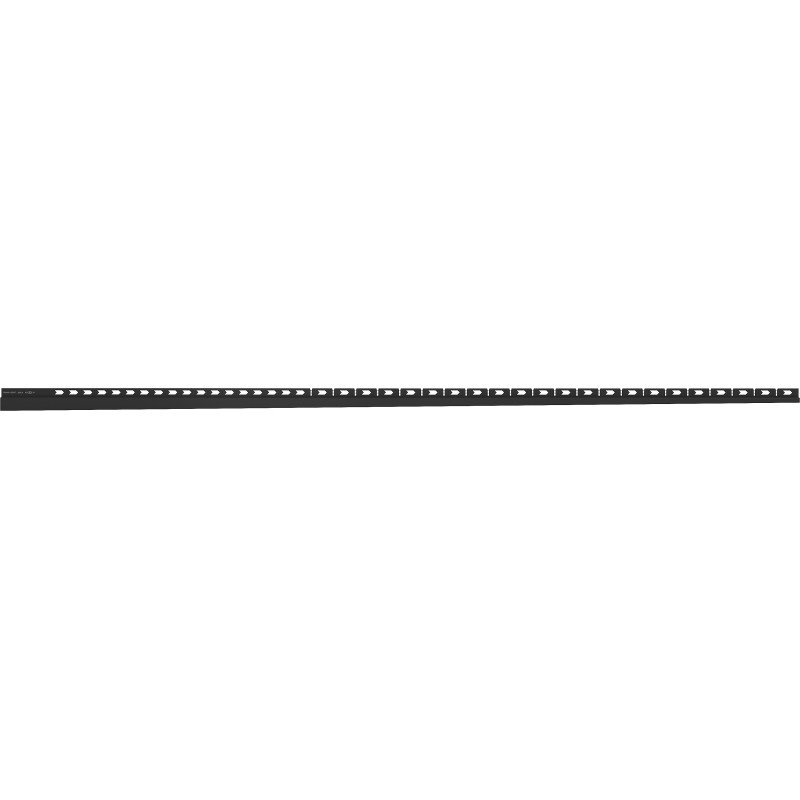 Mexen Line-B sieninė latakų juostelė 180 cm dešinė, juoda - 187002180R