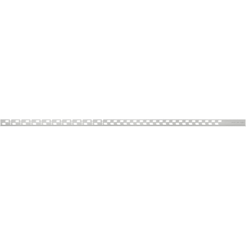 Mexen Line-B nuožulni grindų juosta 120 cm kairė, nerūdijantis plienas - 181001120L