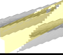 Mexen Line-B priekinė dušo juosta 130 cm, paauksuota matinė - 185503130U