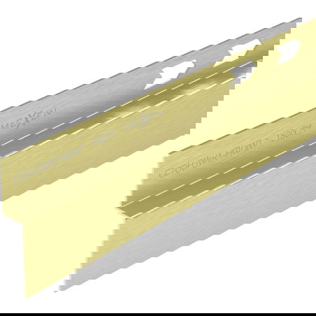 Mexen Line-B priekinė grindų juosta 180 cm, šepetėlio aukso - 185503180U