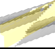 Mexen Line-B priekinė grindų juosta 180 cm, šepetėlio aukso - 185503180U