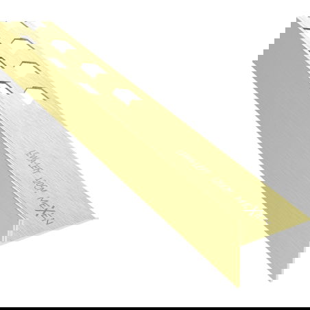 Mexen Line-B grindų nuolydžio juosta 120 cm kairė, auksinė šlifuota - 185501120L