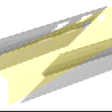 Mexen Line-B sieninė nuolydžio juosta 120 cm dešinė, auksinė šlifuota - 185502120R
