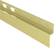 Mexen Line-B prie sienos laipsnio juosta 180 cm kairėje, auksinė šlifuota - 185502180L