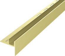 Mexen Line-B stiklo nuolydžio juostelė 120 cm dešinė, auksinis šepetys - 185504120R