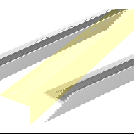 Mexen Line-B šlifuota stiklo juostelė 180 cm dešinė, auksinis šepetys - 185504180R