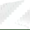 Mexen Velar L Duo vonios perkėlimas 2-duris stumdomas 140 x 150 cm, skaidrus, baltas - 896-140-003-02-20