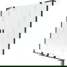 Mexen Velar L Duo vonios pertvara, 2-dalių, slankiojama, 140 x 150 cm, permatoma, juoda - 896-140-003-02-70