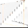 Mexen Velar L Duo vonios ekranas, 2-dalių stumdomas, 200 x 150 cm, matinė, šlifuota varis - 896-200-003-32-65