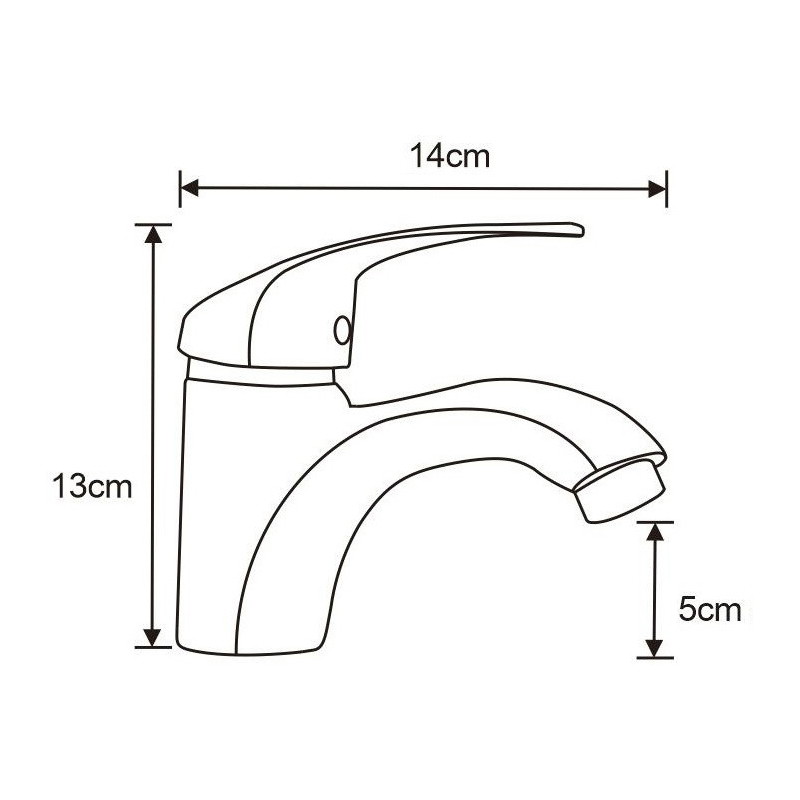 Mexen Fabia DF72 vonios rinkinys, chromas - 746503DF72-00