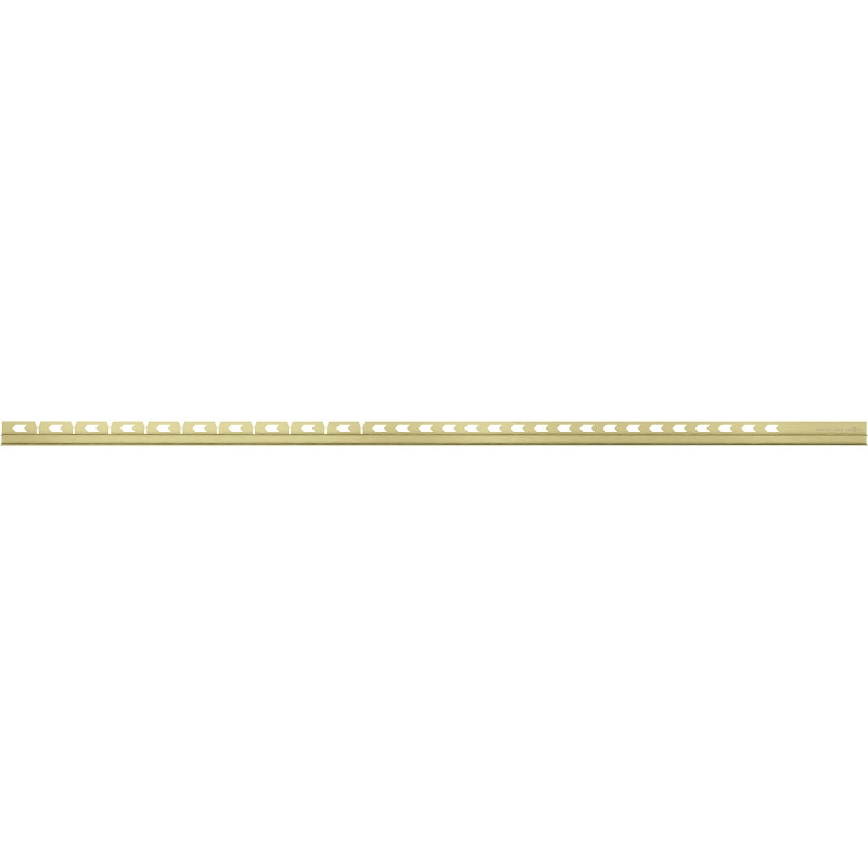 Mexen Line-B nuožulnus stiklo profilis 120 cm kairysis, auksinė šepetėlis - 185504120L