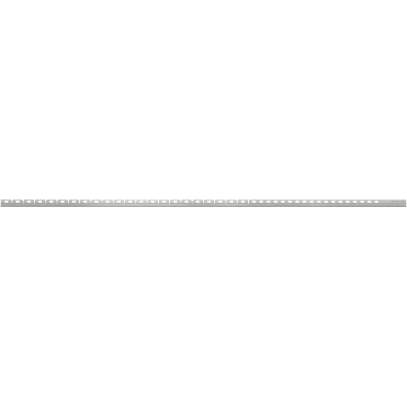 Mexen Line-B nuolydžio juosta stiklui 180 cm, kairė, inox - 181004180L