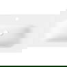Mexen Vela įleidžiama į stalviršį kriauklė 81 x 46,5 cm, balta matinė - 25238001