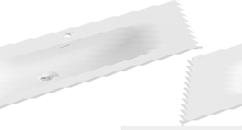 Mexen Vela įleidžiamas stalviršinis praustuvas 91 x 46,5 cm, balta matinė - 25239001