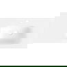 Mexen Vela įmontuojamas stalviršiuje praustuvas dešinysis 101 x 46,5 cm, balta matinė - 25231001P